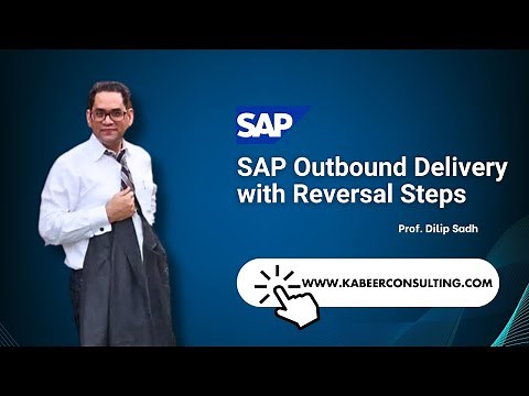 SAP Outbound Delivery with Reversal Steps