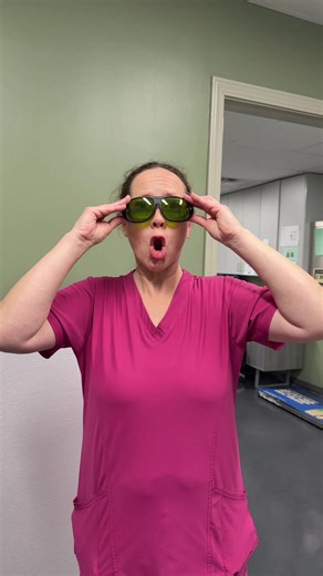 ARM THE LASER #vetmed #laser #goggles #fyp #fyp | laser