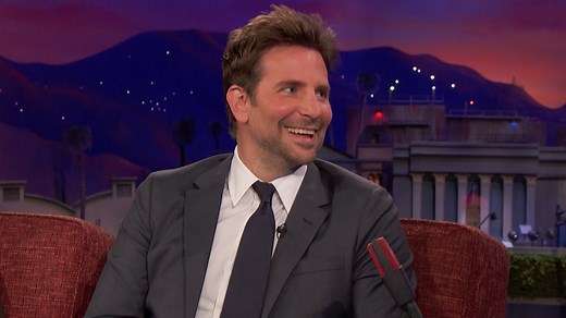 Bradley Cooper watched "The Hangover Part III" in his hotel room. #CONAN | Team Coco