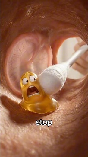 How Your Ears Actually Clean Themselves ✨ #earcleaning #bodyhacks #health