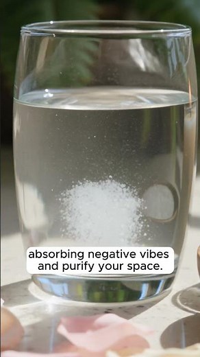 The Salt Water Trick to Clear Negative Energy Fast! 💧✨
