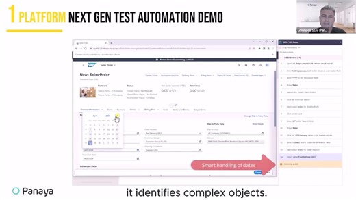 Take a look behind the scenes into how Panaya's cross business application solution works with SAP, Salesforce, Oracle and more! 🎬In this short demo, Stav Grinshpon, Panaya's CPO walks us through building a test automation workflow easily, quickly and efficiently. 𝗠𝗮𝗸𝗲 𝗰𝗿𝗼𝘀𝘀-𝗮𝗽𝗽 𝘁𝗲𝘀𝘁 𝗮𝘂𝘁𝗼𝗺𝗮𝘁𝗶𝗼𝗻 𝗲𝗮𝘀𝘆 𝘄𝗶𝘁𝗵 𝗣𝗮𝗻𝗮𝘆𝗮! | Panaya