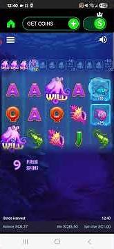 Octo's Harvest * 1.00 bet bonus * Crown Coins Casino * How'd it go?
