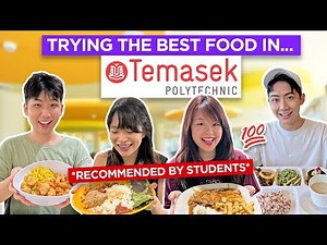 Trying BEST food in Temasek Poly! *RECOMMENDED BY STUDENTS*