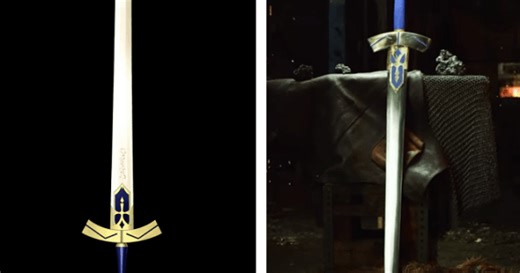 Man At Arms is back, forging the epic Excalibur from Fate/Stay Night【Video】