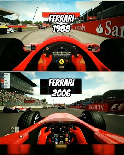 F1 classics f12013🆚F1 2006 Ferrari #f12013