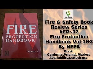 Fire Protection Handbook 20th Edition Volume 1 & 2 | NFPA | CFPS | Fire Protection Engineering 🔥🔥🔥