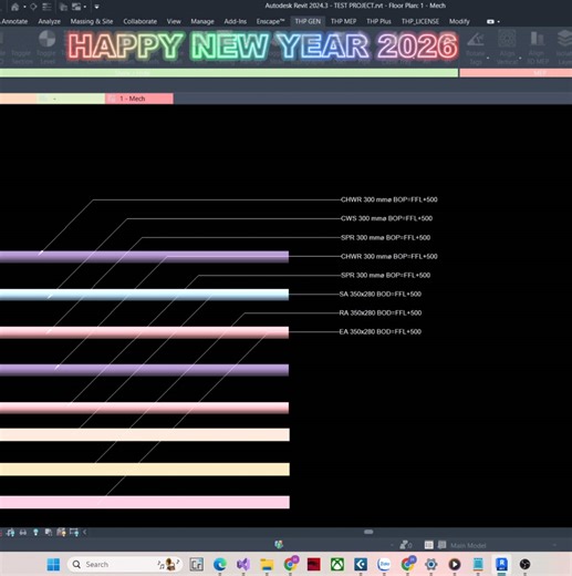 Tag Alignment #THP_API #revit #Happynewyear2026 #viral