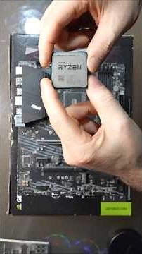 High quality AMD AM4 easy CPU install guide
