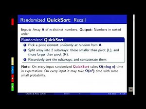 2016 09 21 W.h.p. analysis, and Universal Hashing