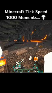 Tick Speed 1000 Moments!☠️ #minecraft #minecraftbuilds #minecraftmemes #minecraftmobs #fblifestyle #FacebookGaming #fbreels #everyonefollowers #mojang | Dude dans