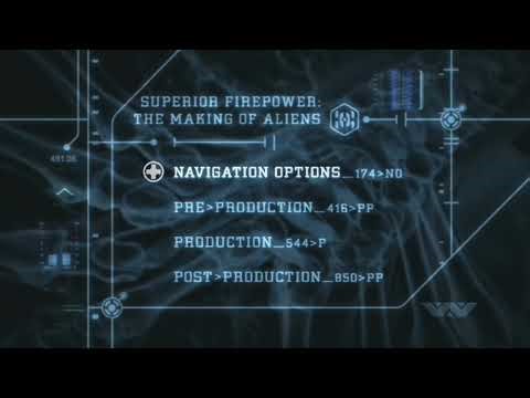 Aliens (1986) 2003 Collector’s Edition DVD Main Menu (Disc 4)