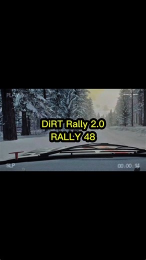 🏁 RALLY 48 - The Lancia 037 EVO 2 attacks the snowy stages of Sweden under bright midday light.