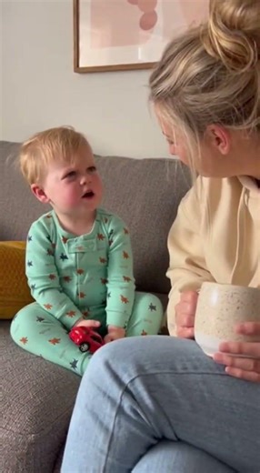 The toddler angrily tells his mom, ‘Aren’t I your son Why don’t you send me romantic messages
