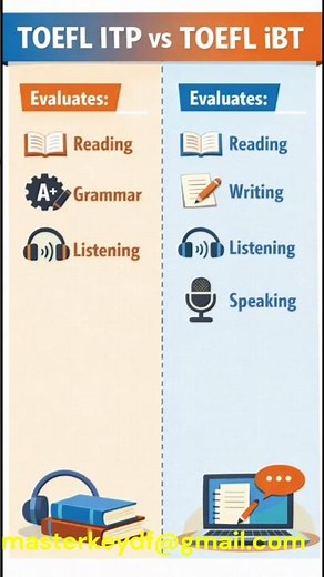 Identifica si necesitas el examen #TOEFL ibt o el ITP #unam #ipn