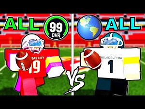 99 OVERALLS vs GLOBALS in Football Fusion 2!