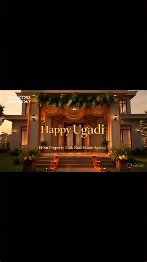 🌸✨ Happy Ugadi from Property Link Real Estate Agency! ✨🌸