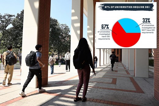 Two-thirds of US colleges, universities require DEI classes to graduate: report