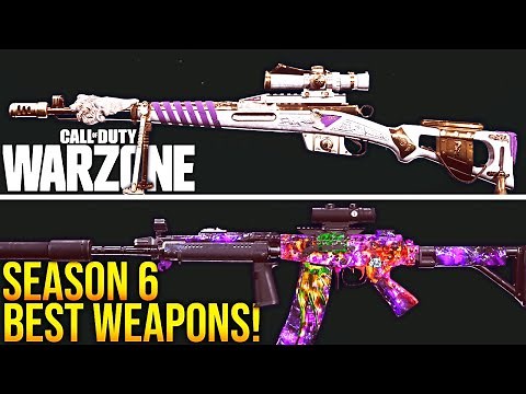Call Of Duty WARZONE: The SEASON 6 META! (Best Weapons)