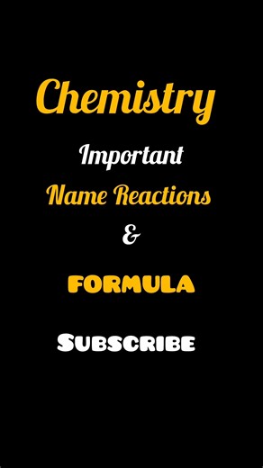 Chemistry important name reaction #class12 #studymotivation #exam #cbse #motivation #student