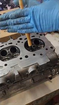 How To Lap a Valve - Cylinder Head #valvelapping #cylinderhead #300zx #diy #diyprojects