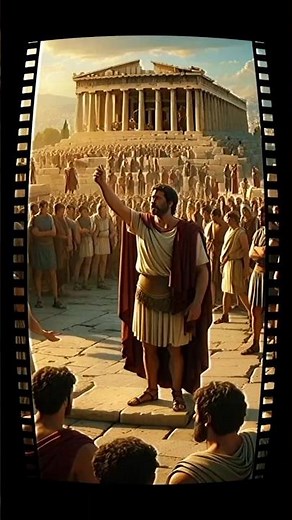 Pericles and the Golden Age: How One Man Invented Modern Democracy! 🏛️🗳️ #history #ancientgreece