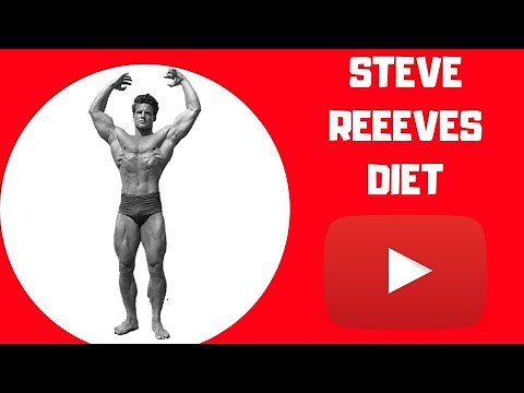 Steve Reeve's Diet | Mr. World Diet | Mr. Universe Diet (from his cook book)