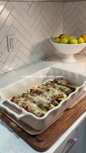 Stuffed Zucchini Boats Recipe for a Healthy Dinner