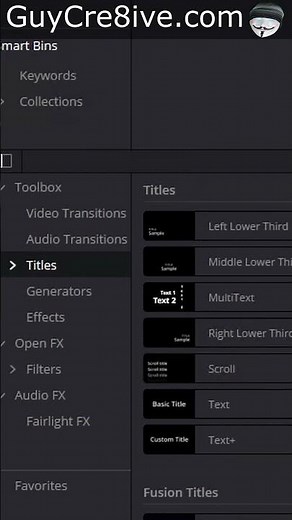 Video Transitions DaVinci Resolve 20 👆 Full Video