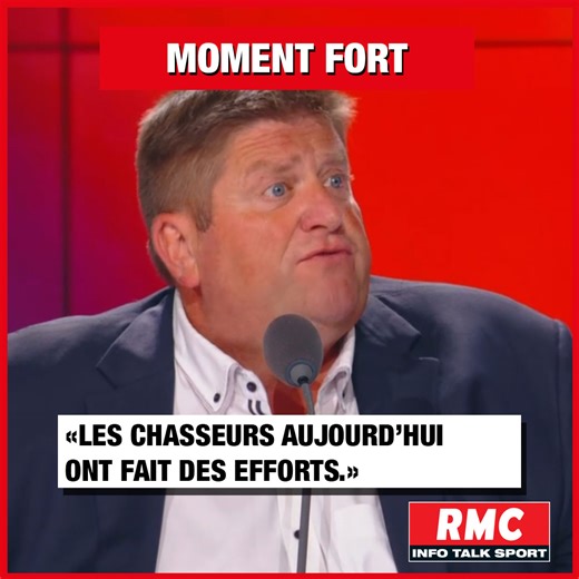 479K views · 3.8K reactions | Pourquoi n'instauront-ils pas une période de non chasse durant les week-ends ? Willy Schraen considère que la forêt est un lieu de propriété privé et pense que les chasseurs font des efforts :" On chasse où on a le droit, où on est propriétaire de la chasse ou propriétaire tout court." | Grandes Gueules RMC | Facebook