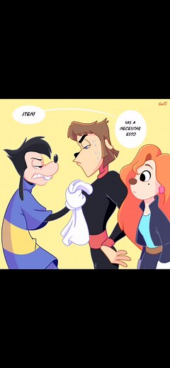 Max y Roxanne: FanArt de Max intentando ser un buen sujeto por Roxanne