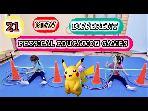 21 Fun and Amazing Physical education games for kids /