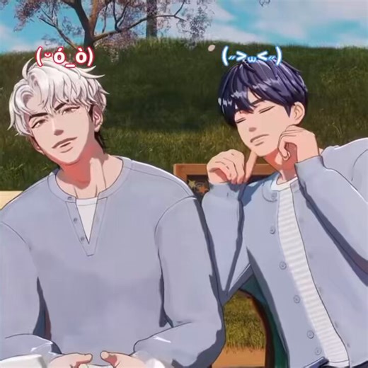 my theory is that eunho still can't reconcile the serious stern red eyes hyung off screen and the aegyoful hyung on screen. he spends most of his time producing with yejun, even begging for some rests but his request gets denied LMAOOO eunho's brain cannot put the two tgt