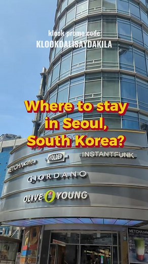 Dónde hospedarse en Corea del Sur: Myeongdong