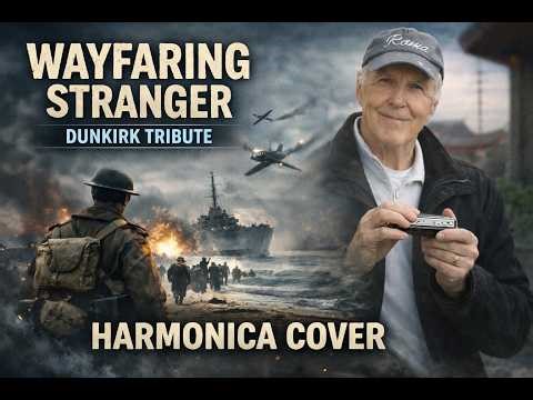 Wayfaring Stranger – Harmonica Cover inspirée du film Dunkerque de Christopher Nolan.