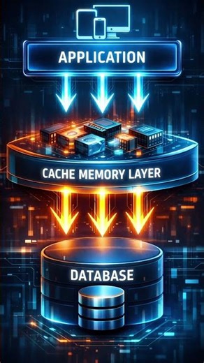 Day19 What is caching and how does it make apps faster? #webdevelopment #shorts #trending #trending