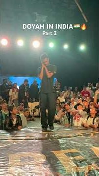 DOYAH IN INDIA🇮🇳 | CREATE YOUR LABEL INTERNATIONAL | Part 2 #dancebattle #hiphopdance #doyah
