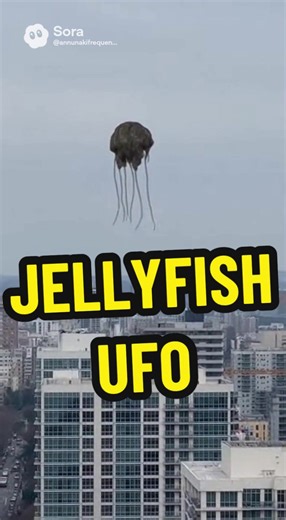 Unidentified Jellyfish-Shaped UFO Explored