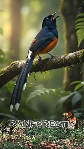 MURAI BORNEO | Untouched Paradise: Birdsong Echoes of Indonesia’s Rainforest #stressrelief #birdsong