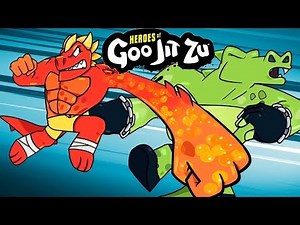 Best fights!! Heroes of Goo Jit Zu | BEST MOMENTS | cartoons for kids