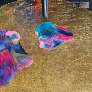 Crafting Ethereal Blown Galaxy Flowers | S. Mack Art