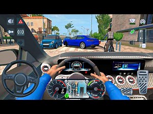 City Taxi Driver Simulator 3D: Mega city driving Mercedes-AMG GT luxury car - Taxi android gameplay