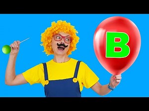 ABC Song With Balloons | Nursery Rhymes & Kids Songs - ABCs Learn with Do Re Mi