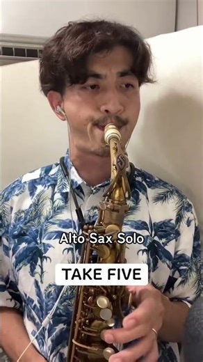 【TAKE FIVE】Alto Sax Solo #saxophone #improvisation #jazz #アドリブ