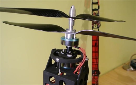 飞控厉害！共轴双桨矢量推进无人机讲解及试飞