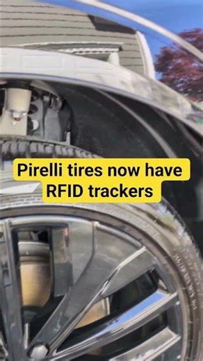 Pirelli Put a Tracking Chip In Your Tires 👀