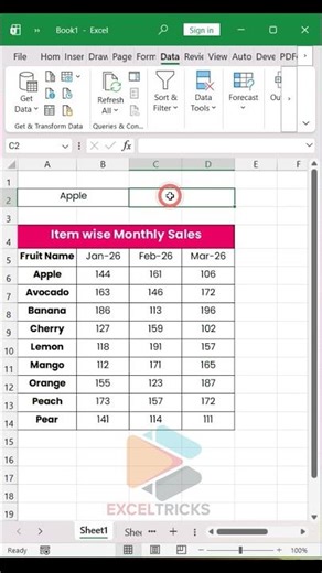 Stop manual totaling! ❌ Use Dynamic Sum in Excel ✅ #exceltricks #excelhacks #shorts #DynamicSum