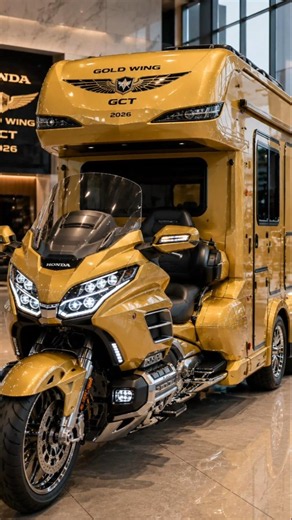 🏍️🔥The 2026 Honda Gold Wing DCT with Camper is the Ultimate Touring Motorcycle💥