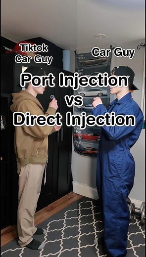 Port injection vs direct injection? What’s the difference?? #cars #jdm #manual #injector #intakes