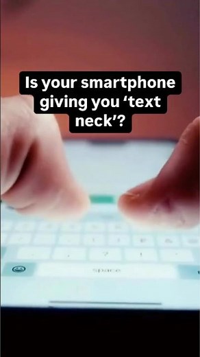 What is text neck?📱